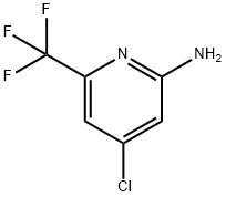 4-Chloro-6-(trifluoroMethyl)pyridin-2-aMine Struktur