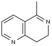 5-Methyl-7,8-dihydro-1,6-naphthyridine Struktur