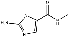 2-AMino-N-Methylthiazole-5-carboxaMide Struktur