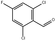 2,6-Dichloro-4-fluorobenzaldehyde Struktur