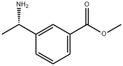 (S)-Methyl 3-(1-aMinoethyl)benzoate Struktur