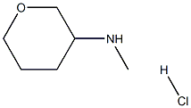 N-methyletrahydro-2H-pyran
-3-amine hydrochloride Struktur