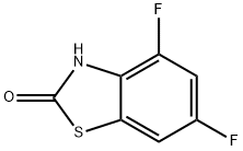 4,6-Difluorobenzo[d]thiazol-2-ol Struktur