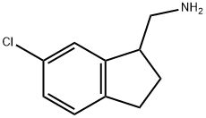 (6-Chloro-2,3-dihydro-1H-inden-1-yl)MethanaMine Struktur