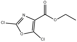 ethyl 2,5-dichlorooxazole-4-carboxylate Struktur