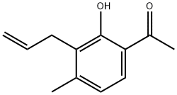 1-(3-Allyl-2-hydroxy-4-Methylphenyl)ethanone Struktur