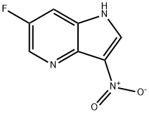 6-Fluoro-3-nitro-4-azaindole Struktur