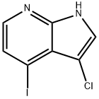 3-Chloro-4-iodo-7-azaindole Struktur