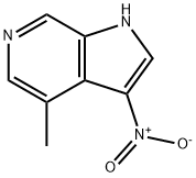 4-Methyl-3-nitro-6-azaindole Struktur