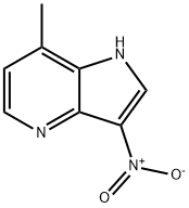 7-Methyl-3-nitro-4-azaindole Struktur