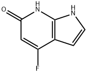 4-Fluoro-6-hydroxy-7-azaindole Struktur