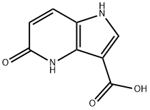 5-Hydroxy-4-azaindole-3-carboxylic acid Struktur