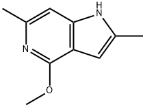 2,6-DiMethyl-4-Methoxy-5-azaindole Struktur