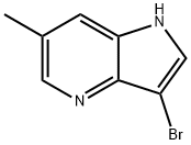 3-BroMo-6-Methyl-4-azaindole Struktur