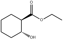 (1R,2R)-Ethyl 2-hydroxycyclohexanecarboxylate Struktur