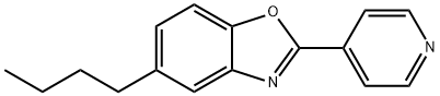 5-Butyl-2-(pyridin-4-yl)benzo[d]oxazole Struktur