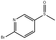 2-broMo-5-(Methylsulfinyl)pyridine Struktur