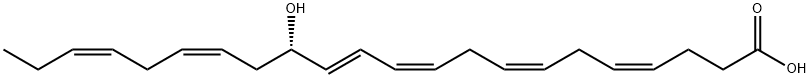 14(S)-Hydroxy Docosahexaenoic Acid Struktur