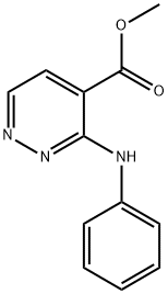 Methyl 3-(phenylaMino)pyridazine-4-carboxylate Struktur