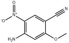 4-aMino-2-Methoxy-5-nitroBenzonitrile Struktur