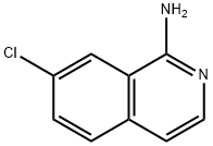 7-Chloroisoquinolin-1-aMine Struktur