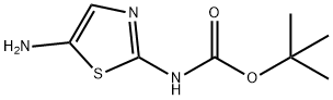 tert-butyl 5-aminothiazol-2-ylcarbamate Struktur