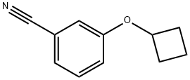 3-Cyclobutoxy-benzonitrile Struktur