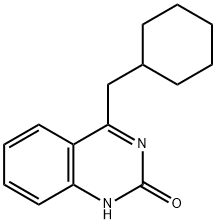 4-(CyclohexylMethyl)quinolin-2(1H)-one Struktur