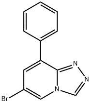 6-BroMo-8-phenyl-[1,2,4]triazolo[4,3-a]pyridine Struktur