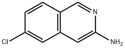 6-氯異喹啉-3-胺, 1204701-64-3, 結構式