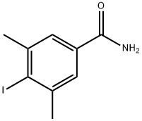 4-iodo-3,5-diMethylbenzaMide Struktur