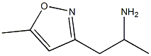 1-(5-methylisoxazol-3-yl)propan-2-amine Struktur