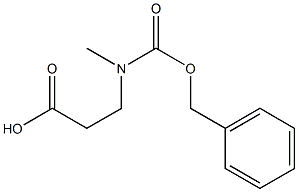 N-Cbz-N-Methyl-b-alanine Struktur