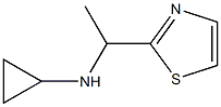 Cyclopropyl-(1-thiazol-2-yl-ethyl)-aMine Struktur