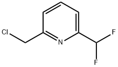 2-(ChloroMethyl)-6-(difluoroMethyl)pyridine Struktur