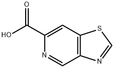 Thiazolo[4,5-c]pyridine-6-carboxylic acid Struktur