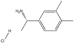 (S)-1-(3,4-DiMethylphenyl)ethanaMine hydrochloride Struktur