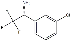 (R)-1-(3-Chlorophenyl)-2,2,2-trifluoroethanaMine Struktur