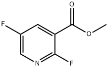 2,5-二氟煙酸甲酯, 1214362-39-6, 結(jié)構(gòu)式