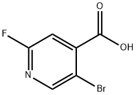 5-溴-2-氟異煙酸 結(jié)構(gòu)式