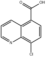 8-Chloroquinoline-5-carboxylic acid Struktur