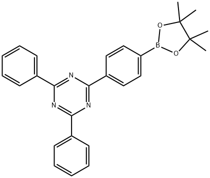 2,4-Diphenyl-6-[4-(4,4,5,5-tetramethyl-1,3,2-dioxaborolan-2-yl)phenyl]-1,3,5-triazine price.