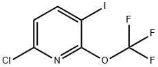 6-chloro-3-iodo-2-(trifluoroMethoxy)pyridine Struktur