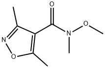 3,5-DiMethyl-isoxazole-4-carboxylic acid Methoxy-Methyl-aMide