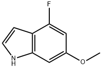 4-Fluoro-6-Methoxy-indole Struktur