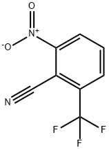 2-Nitro-6-(trifluoroMethyl)benzonitrile Struktur