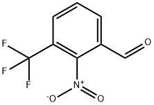 2-NITRO-3-(TRIFLUOROMETHYL)BENZALDEHYDE Struktur