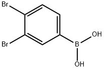 3,4-DibroMophenylboronic acid Struktur