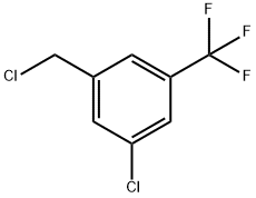 1-氯-3-(氯甲基)-5-(三氟甲基)苯 結(jié)構(gòu)式