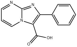 2-Phenylimidazo[1,2-a]pyrimidine-3-carboxylic acid Struktur